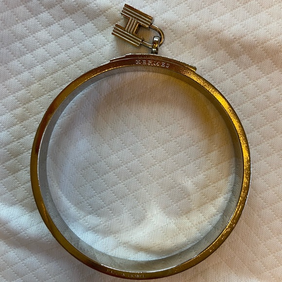 Hermes Kelly H Lock Cadena Charm Bracelet - Picture 3 of 5